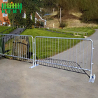 1.5m High Metal Crowd Control Barriers Galvanized Traffic Road Safety