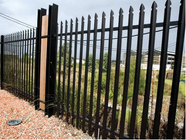 Stainless Steel W Section Palisade Fencing Hot Dipped Galvanized European