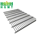 Metal 2d Twin Bar Bilateral Wire Mesh Fence Panels Galvanized Welded Powder Coated