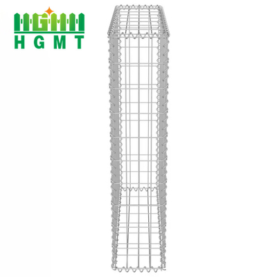 Retaining Wall River Bank Welded Gabion Baskets , Stone Gabion Cages 0.5mx0.5mx0.5m