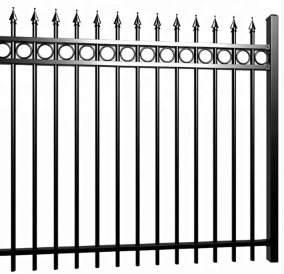 Farm Customized Galvanized Tubular Metal Fence Security