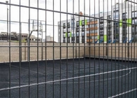 Q235 868 Double Wire Welded Fence Black Vinyl Coated Welded Wire Fencing