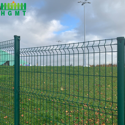 Warme verkoop PVC-coating voor de weg Veiligheid van staal gebogen gelast gaas hek 3D hek