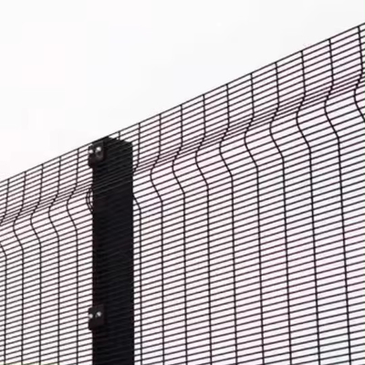 PVC-gecoat warm gedompeld gegalvaniseerd 358 Clear View Anti Climb Security Fence hoge kwaliteit