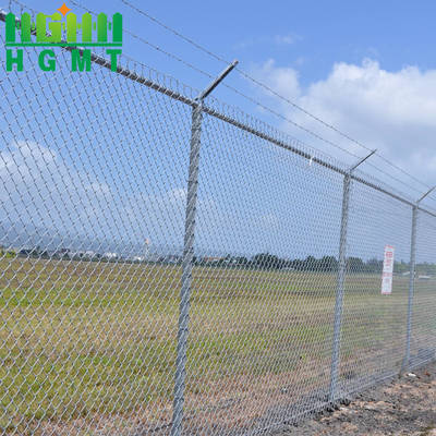 5 ft 15 M rollen Cyclone draad Diamant mesh Farm Chain Link hek Hot Dip gegalvaniseerd