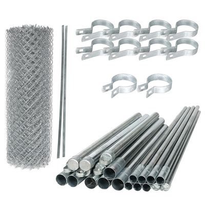 6 Voetketen Sluitingspanelen Metalen type ijzeren draad Dia 4/4.5mm Voor tijdelijke toepassingen