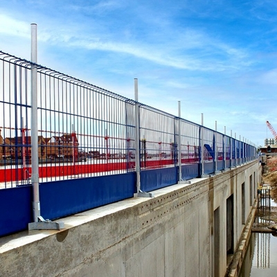 8 voet modulaire randbeschermingsbarrière voor snelle inzet