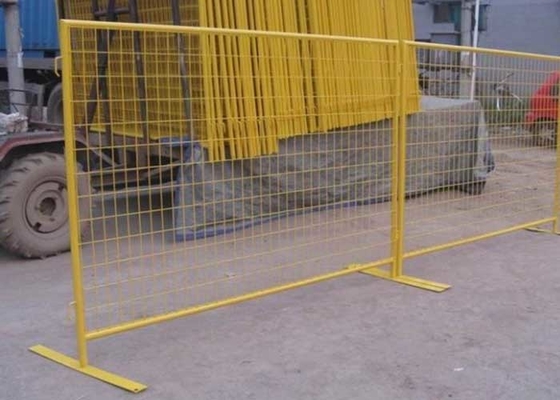 6'X9.5' Temporary Security Fence Perimeter Patrol Portable Security Fence