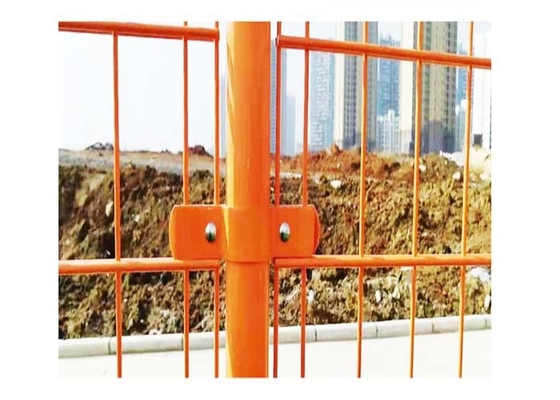 Yellow Heavy Gauge Welded Wire Fence 868 Hot Dip Galvanized