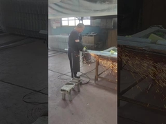 Polijsten en slijpen van gegalvaniseerde producten vóór poedercoaten