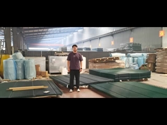 De oppervlaktebehandeling van de palen werd oorspronkelijk op deze manier uitgevoerd.