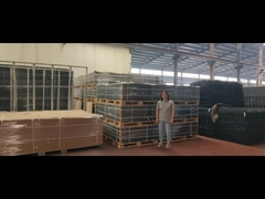 Versterkte voetrandbeschermingsbarrière met grondspijkerankers