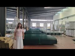 Anti-klim beveiligingshekwerk poedergecoat groen